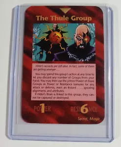 The Thule Group Card INWO Illuminati New World Order Ultra Rare - Bild 1 von 11