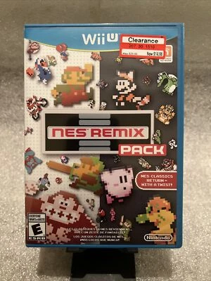 NES Remix Pack  (Nintendo Wii U, 2014) NEW FACTORY SEALED 👀 1st PRINT - Image 1 of 4
