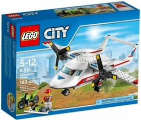 NEW LEGO CITY - 60116 AMBULANCE PLANE - NIB !!!