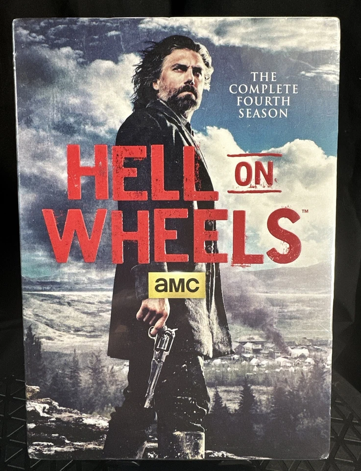 Hell on Wheels: сезон 4 совершенно новый DVD бокс-сет полный в заводской упаковке - Изображение 1 из 4