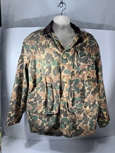 Vintage 70er Sears Feldjacke Herren Medium Duck Camouflage Jagd - Bild 1 von 10