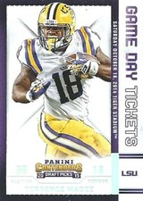 2015 Panini Contenders Draft Picks Game Day Tickets 94 Terrence Magee LSU Ravens