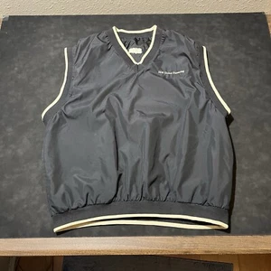 IBM Vintage Employee Jacket L Computer Company Golf Windbreaker Vest Apple 90s - Picture 1 of 10