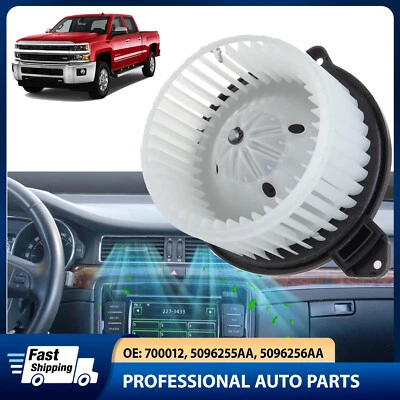 AC Heater Blower Motor With Fan Cage For 02-08 Dodge Ram 1500 2500 3500 Pick Up - Imagem 1 de 4