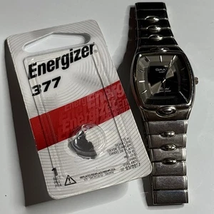 Mens watch Omax quartz crystal waterproof watch Japan Mov't HSK373 New Battery!! - Picture 1 of 11