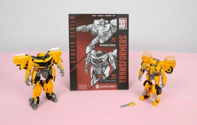 Transformers Studio Series Bumblebee #24 #25 Then & Now Set Hasbro 2018 - Image 1 of 4