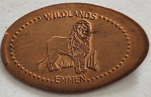 Elongated Coin -Wildlands Emmen 🇳🇱 NETHERLANDS - Picture 1 of 3