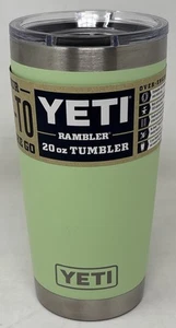 YETI Rambler 20oz Mug Key Lime with Lid Tumbler Travel Cup - New, Spring Color - Picture 1 of 8