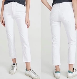 Mother SUPERIOR Jeans The Tomcat in Totally Innocent White 28 BNWT - Picture 1 of 6
