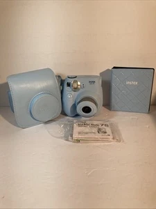 Cámara fotográfica instantánea compacta Fujifilm Instax Mini 75 probada con estuche y álbum - Imagen 1 de 12