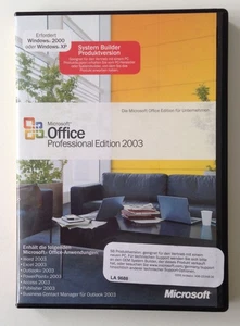 MS Office 2003 Professional OEM Vollversion deutsch inkl. Excel 2003+Access 2003 - Bild 1 von 2
