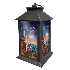 Briarwood Lane Beachfront Fireworks Lantern - Picture 1 of 3