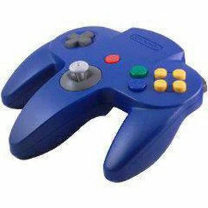 Mando Nintendo 64 Azul Para N64 Gamepad N64 OEM Muy Bueno 6E - Imagen 1 de 3