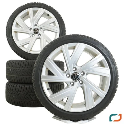 Original VW Golf 8 VIII Bergamo 18 Zoll Winterräder Winterreifen 225/40 R18 92V - Bild 1 von 4