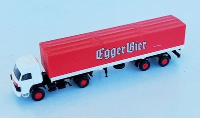 Roskopf 1:87 - #431  - Saurer D290/330 w/semi trailer Egger Bier - Immagine 1 di 3