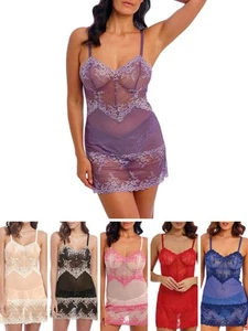 Wacoal Embrace Lace Chemise Semi Sheer Lightweight Nightdress Lingerie Nightwear - Picture 1 of 36