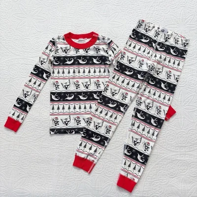 Hanna Andersson Kids' Organic Cotton LS Pajama Set, Nightmare Before Christmas - Image 1 of 3