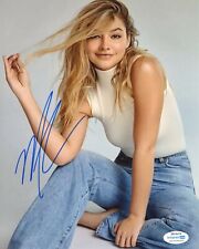 Madelyn Cline Outer Banks Autographed Signed 8x10 Photo ACOA