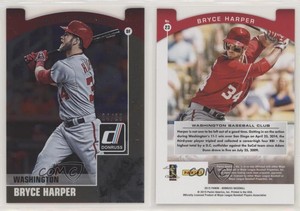 2015 Panini Donruss Preferred Cut to the Chase Gold /25 Bryce Harper #23