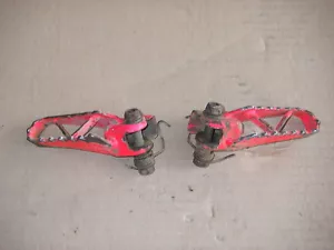 Pegs Foot Pegs Right Left Foot Rest Repose Pied Poggiapiedi KTM GS 350 MX - Picture 1 of 2