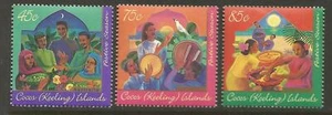 Cocos Islands 1996 #316-8 Festive Season Set MNH - Picture 1 of 1