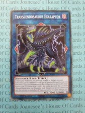 Transcendosaurus Exaraptor AGOV-EN044 Yu-Gi-Oh Card 1st Edition New