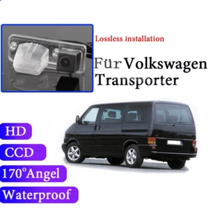 12V Rückfahrkamera HD Einparkhilfe 8 LED Für VW T4 Multivan Transporter 170° - Bild 1 von 6