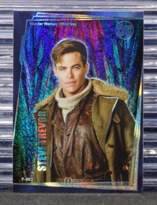 Steve Trevor (Chris Pine) 2022 DCEU #F-003 Wonder Woman 1984 Card 55pt Holofoil