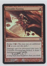 2009 Magic: The Gathering - Zendikar Foil Unstable Footing #153 1d6
