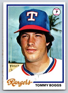Topps 1978 Tommy Boggs #518