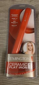 Remington Ceramic Flat Iron 1 Inch, New In Box Heated Straigtener Gentle - Picture 1 of 4
