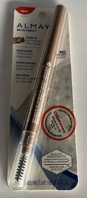 Almay BROW Pencil. Define, Fill, Brush. All-Day Wear  Hypoallergenic DARK BLONDE - Image 1 of 2