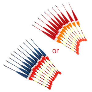 10pcs 0.8g Carp Fishing Floats Set Buoy Bobber Stick For Fish Tackle Vertical 9# - Picture 1 of 12