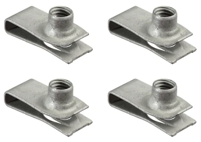4 NEW FENDER LINER NUTS! FITS F-150 MUSTANG CHEVROLET COLORADO GMC CANYON ETC - Image 1 of 4