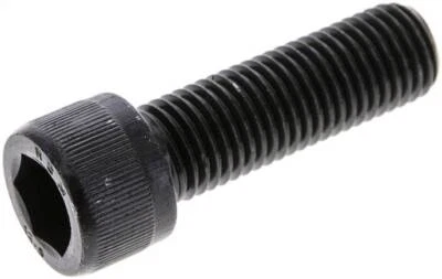 LANDEFELD Zylinderschraube DIN 912, M 16x50, Stahl 12.9 blank (schwarz) D:M 16 L:50mm S:14