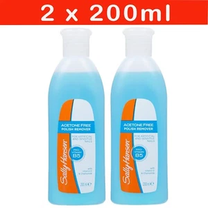 SALLY HANSEN NAIL POLISH REMOVER ACETONE FREE 2 200ML - Picture 1 of 1