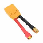 Hxt 8Mm Female Jack To Amass Xt90 Male Plug Cable 10Awg 5Cm Wire For Rc