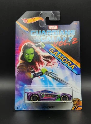 2016 Hot Wheels Marvel Guardians of the Galaxy Vol.2 "Gamora Scorcher" - Image 1 of 4