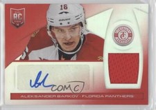 2013-14 Totally Certified Red 16/25 Aleksander Barkov #234 Rookie Patch Auto RC