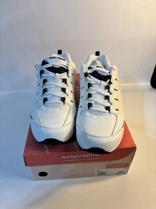 Easy Spirit Walk Run Shoe White Multi Leather 10 W 79934868 GU4 ROMY - Picture 1 of 6
