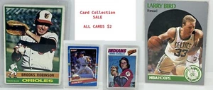 1970 to 1990 Sports Collection All cards $2 pick - Picture 1 of 221