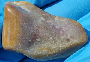 30g Polished Passion Fruit Agate Jasper Crystal Specimen - Picture 1 of 9