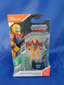 Mega Construx Heroes Beast Man * Masters Of The Universe * Sealed - Picture 1 of 2