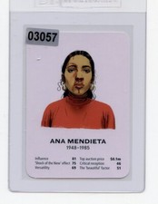 #03057 ANA MENDIETA Artist Trade Card
