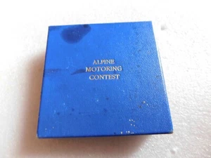 Vintage Alpine Motoring Contest Huguenin Medalleurs Le Locle Medal - Picture 1 of 4
