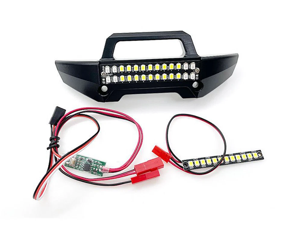 Front Bumper + LED Light Set w/ Control Board for Traxxas 1/10 Maxx 4S 8935 - Image 1 of 1