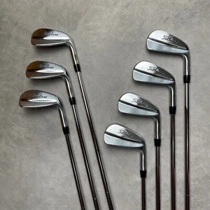 Titleist 620 MB 4-PW Irons | True Temper AMT Tour White S300 Stiff Flex - Picture 1 of 7