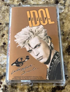 Whiplash Smile By Billy Idol (Cassette 1986 Chrysalis) OVT 41514 - Picture 1 of 5