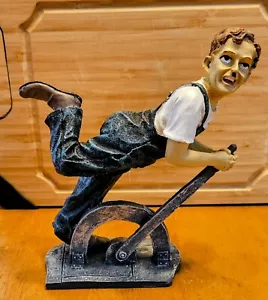 Figura Chaplin’s Film Modern Times - Única en su clase / Arte cinematográfico, Decorativo - Imagen 1 de 7