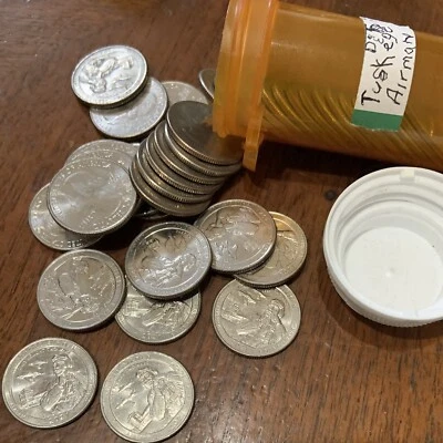 2021 Circulated Tuskegee Airmen National Park Quarter Roll(40 Coins) Mostly UNC/ - Image 1 of 4